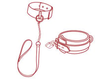 Laisses BDSM & colliers - KissKiss Laisses BDSM & colliers - KissKiss