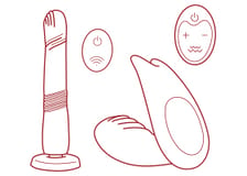 Vibromasseurs télécommandés pour couples – KissKiss