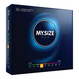 Préservatif sur mesure My Size Pro - Taille 53 (36 Préservatifs) Préservatif sur mesure My Size Pro - Taille 53 (36 Préservatifs)