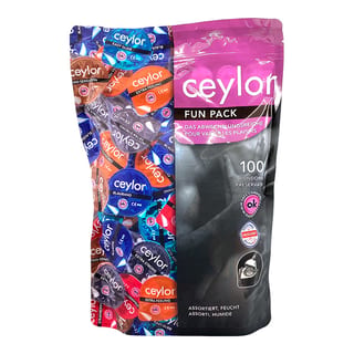 Ceylor Fun Pack (100 Préservatifs) Ceylor Fun Pack (100 Préservatifs)