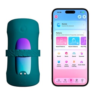 Masturbateur et masseur de gland connecté Lovense Gush 2 Motion