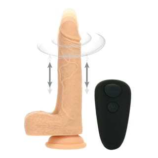 Naked Addiction Hin-und Herbewegungen rotierender Vibrator - 13 cm Naked Addiction Hin-und Herbewegungen rotierender Vibrator - 13 cm