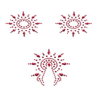 Petits Joujoux Gloria - Brust- und Venushügelschmuck - Rot
