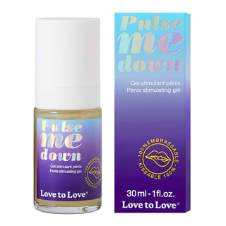 Gel stimulant pour le pénis Love to Love Pulse Me Down - 30 ml Gel stimulant pour le pénis Love to Love Pulse Me Down - 30 ml