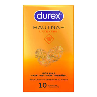 Durex Hautnah - Latexfreie Kondome (10 Stücke)