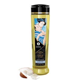 Shunga Adorable Massageöl - Kokosschauer - 240 ml