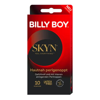 Billy Boy Skyn Hautnah Perlgenoppt - Sans latex (10 préservatifs)