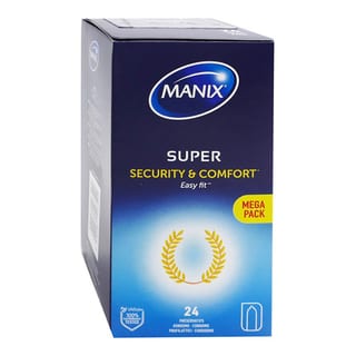 Manix Super (24 Préservatifs) Manix Super (24 Préservatifs)