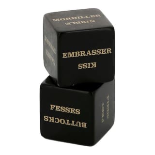 YESForLOV schelmische Würfel für Paare (Englisch/Französisch) YESForLOV schelmische Würfel für Paare (Englisch/Französisch)