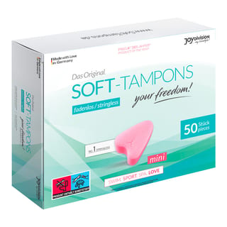 JoyDivision Soft Tampons - Mini (50x) JoyDivision Soft Tampons - Mini (50x)