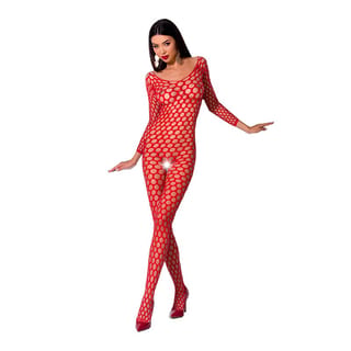 Passion BS077 Bodystocking - Rot