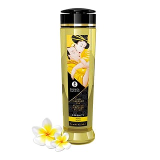 Shunga Serenity Erotisches Massageöl - Monoi - 240 ml