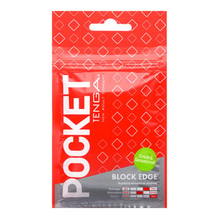 Masturbateur Tenga Pocket - Block Edge
