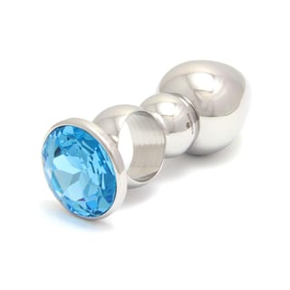 Bague pénétrante Rosebuds Anal Ring - Aquamarine Bague pénétrante Rosebuds Anal Ring - Aquamarine