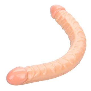 Calexotics Size Queen Doppel-Dildo - Beige - 43.2 cm Calexotics Size Queen Doppel-Dildo - Beige - 43.2 cm