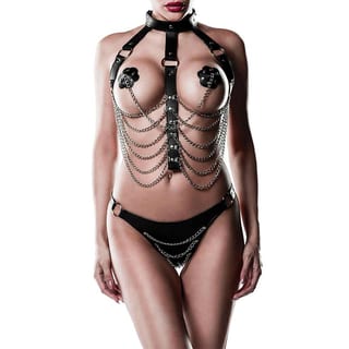 Grey Velvet 14503 Harness Set - 3-teilig - Schwarz