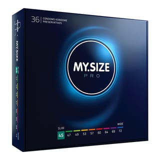 Préservatif sur mesure My Size Pro - Taille 45 (36 Préservatifs) Préservatif sur mesure My Size Pro - Taille 45 (36 Préservatifs)
