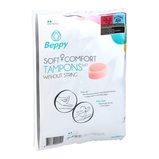 Beppy Soft Comfort Tampon ohne Schnur - Feucht (30x)