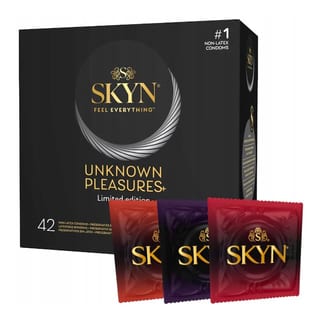 Skyn Unknown Pleasures+ - Édition limitée (42 Préservatifs) Skyn Unknown Pleasures+ - Édition limitée (42 Préservatifs)