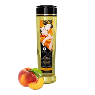 Shunga Stimulation erotisches Massageöl - Pfirsich - 240 ml
