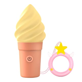 Stimulateur clitoridien en forme de glace Cand'Ice Vanilla Pop Stimulateur clitoridien en forme de glace Cand'Ice Vanilla Pop