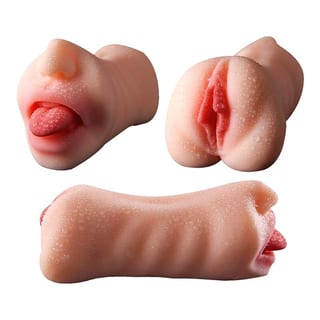 Man Eater Skinsations 2 in 1 Masturbator (Mund und Vagina) Man Eater Skinsations 2 in 1 Masturbator (Mund und Vagina)