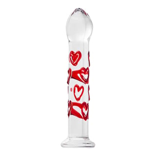 Dildo en verre Eis Heart of Glass