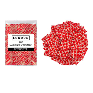 Durex London Rouge - Fraise (1000 Préservatifs) Durex London Rouge - Fraise (1000 Préservatifs)