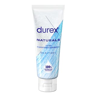 Durex Naturals Extra Feuchtigkeitsspendend Gleitgel - 100 ml (Wasser)