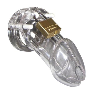 CB-X CB-6000 Peniskäfig aus transparentem Polycarbonat