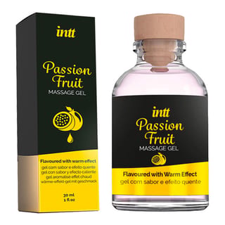 Gel de massage chauffant Intt - Fruit de la passion - 30 ml Gel de massage chauffant Intt - Fruit de la passion - 30 ml
