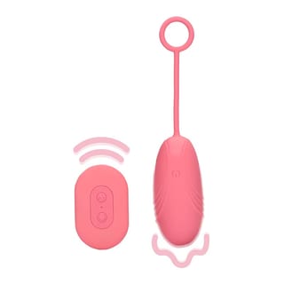 Oeuf vibrant télécommandé Loveline - Rose Oeuf vibrant télécommandé Loveline - Rose