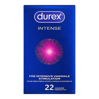 Durex Orgasm Intense - Préservatif stimulant (22 Préservatifs) Durex Orgasm Intense - Préservatif stimulant (22 Préservatifs)