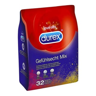 Durex Gefühlsecht Mix (32 Kondome) Durex Gefühlsecht Mix (32 Kondome)