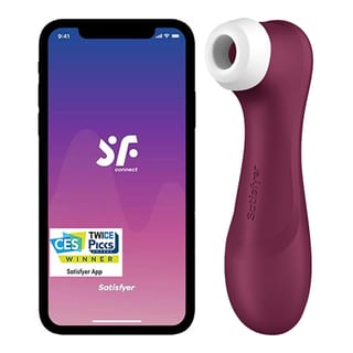 Satisfyer Pro 2 Generation 3 - Vernetzter Klitorisstimulator - Bordeaux Satisfyer Pro 2 Generation 3 - Vernetzter Klitorisstimulator - Bordeaux