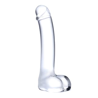 Dildo en verre Gläs Realistic Curved G-Spot