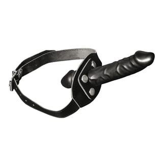 Bâillon-gode en cuir et latex XXdreamsToys
