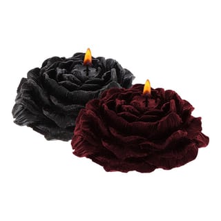 Bougie en forme de rose pour jeux BDSM Taboom - 2 pièces Bougie en forme de rose pour jeux BDSM Taboom - 2 pièces