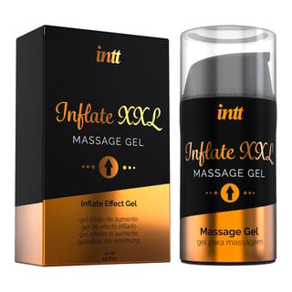 Gel de massage stimulant Intt Inflate XXL - 15 ml