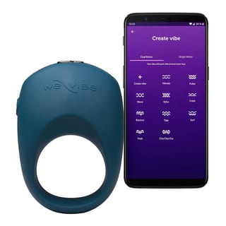 We-Vibe Pivot 2 - Anneau pénien vibrant et connecté - Turquoise We-Vibe Pivot 2 - Anneau pénien vibrant et connecté - Turquoise