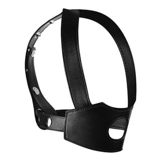Master Series Fuk Face II Kopfharness aus Leder