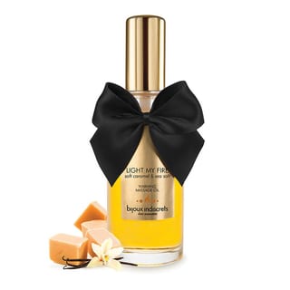 Huile de massage chauffante Bijoux Indiscrets - Caramel salé