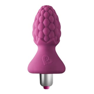 Plug anal vibrant Rocks-Off Ass-Berries - Framboise