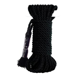Corde de bondage douce et soyeuse Fetish Fantasy - Noir