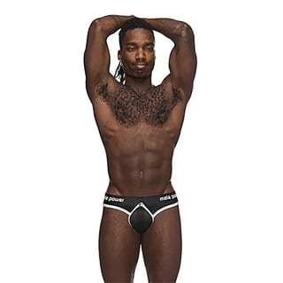 Male Power String The Helmet - Schwarz