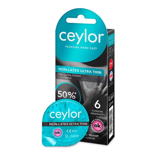 Ceylor Non-Latex ultra fin - sans latex (6 Préservatifs) Ceylor Non-Latex ultra fin - sans latex (6 Préservatifs)