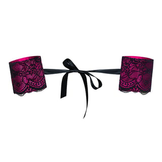 Obsessive Menottes Roseberry - Rose & noir Obsessive Menottes Roseberry - Rose & noir