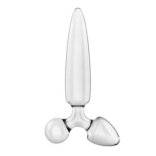 Dildo en verre Satisfyer Triple Crystal 1