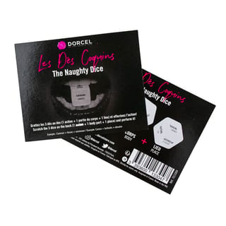 Dorcel Les Dés Coquins Rubbelkarte (Französisch/Englisch) Dorcel Les Dés Coquins Rubbelkarte (Französisch/Englisch)
