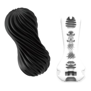 Tenga Flex Rocky Black - Wiederverwendbarer Masturbator Tenga Flex Rocky Black - Wiederverwendbarer Masturbator
